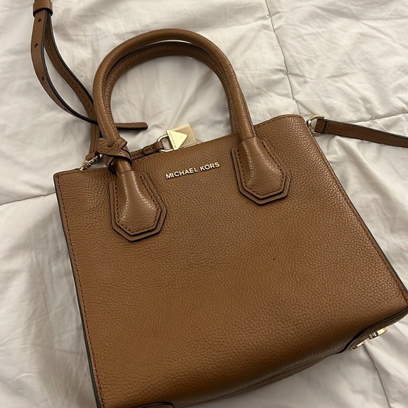 PRE-LOVED Michael Kors Mercer Ladies Small Leather Crossbody Designer Handbag - Picture 10 of 10